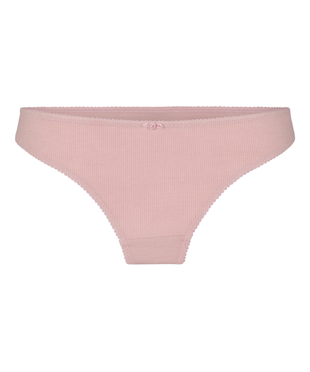 Thong Renee Cotton, Pink