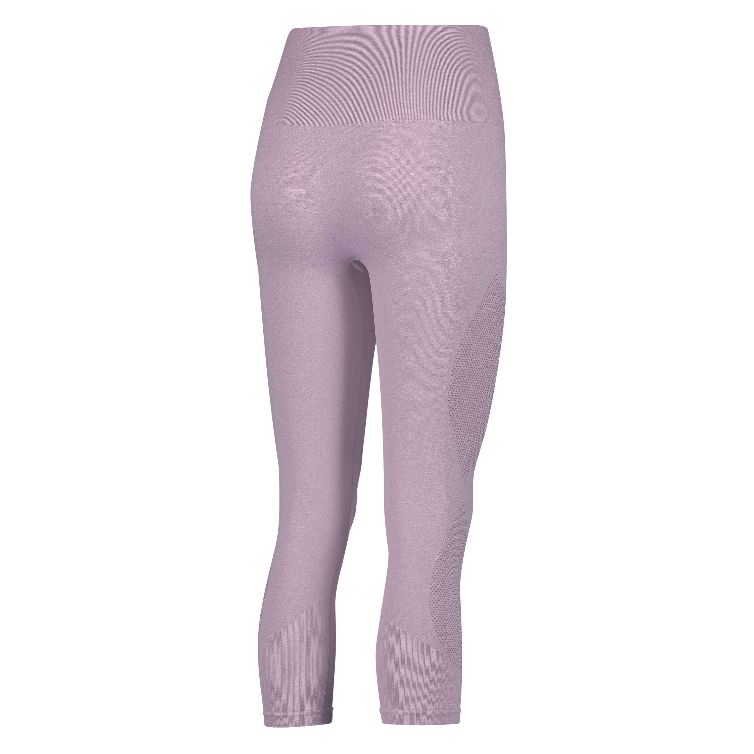 HKMX high waist capri round knit, Purple, main