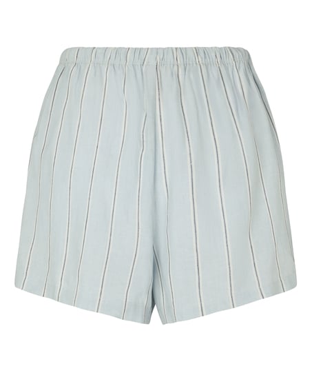 Short Linen, Blue