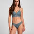 Andrea Padded Non-Wired Bra, Blue