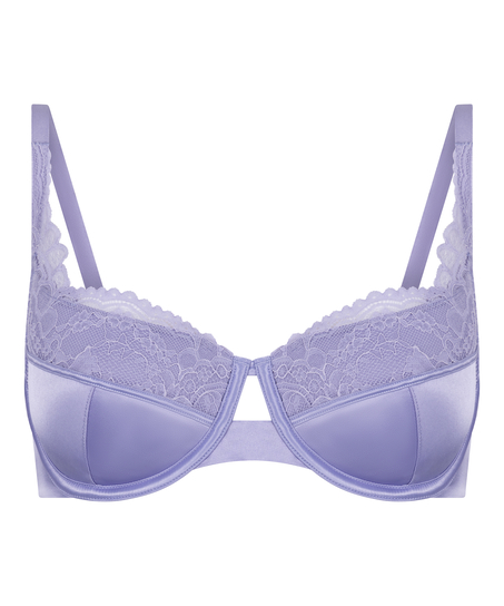 Adele Padded Underwired Bra, Purple