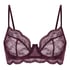 Isabelle Non-Padded Underwired Bra, Purple