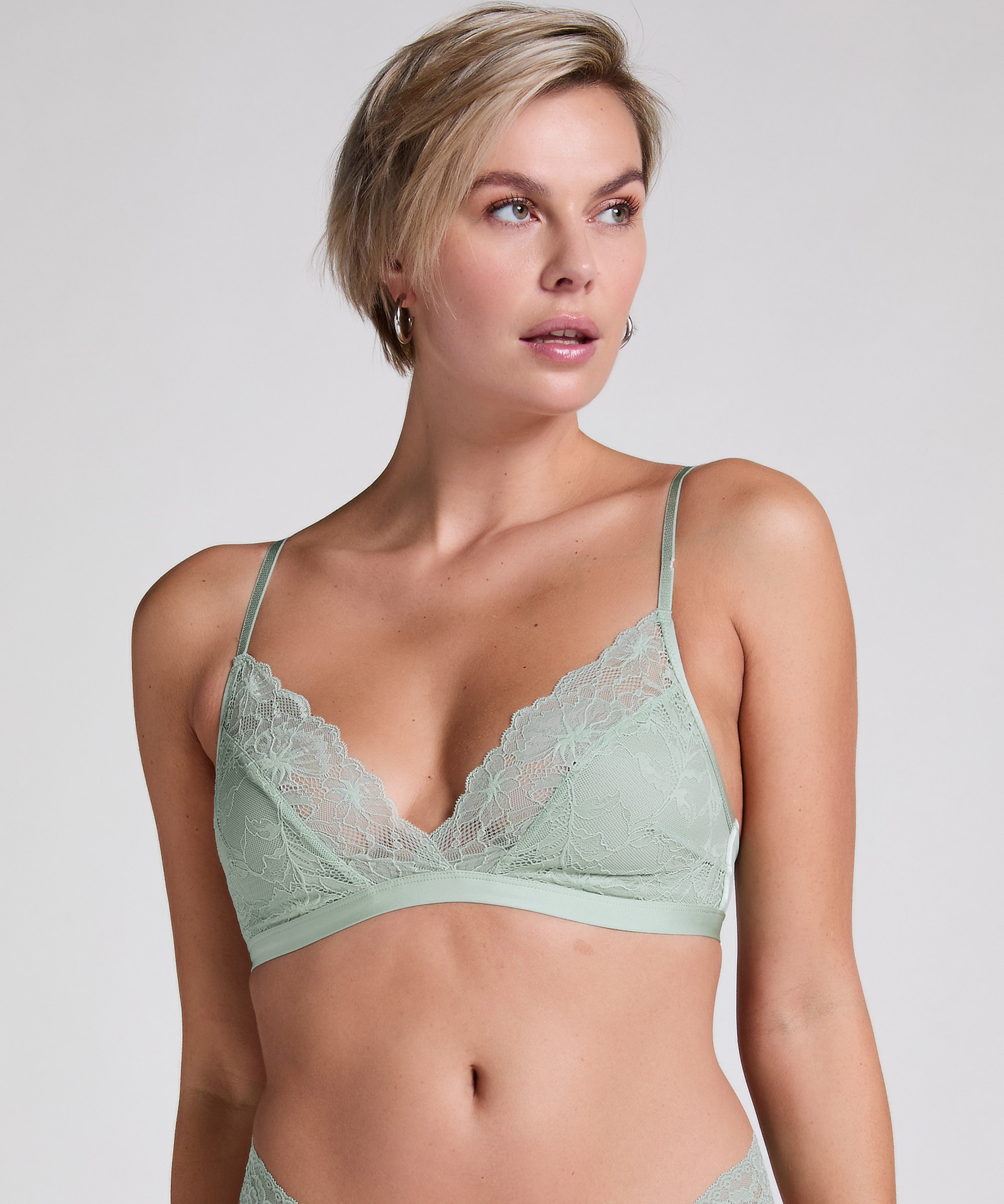 Stormi Bralette, Green, main