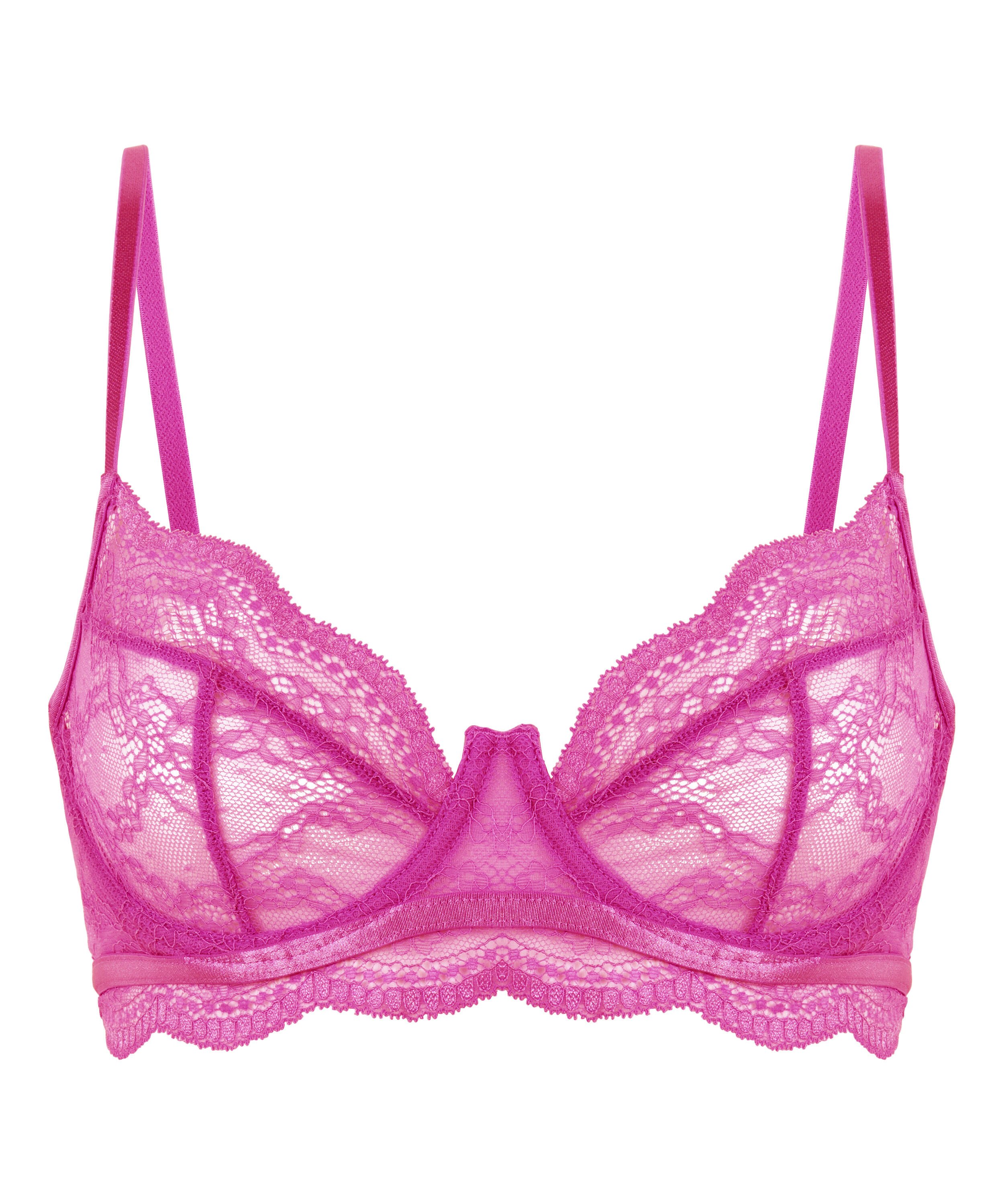 Isabelle Non-Padded Underwired Bra, Purple