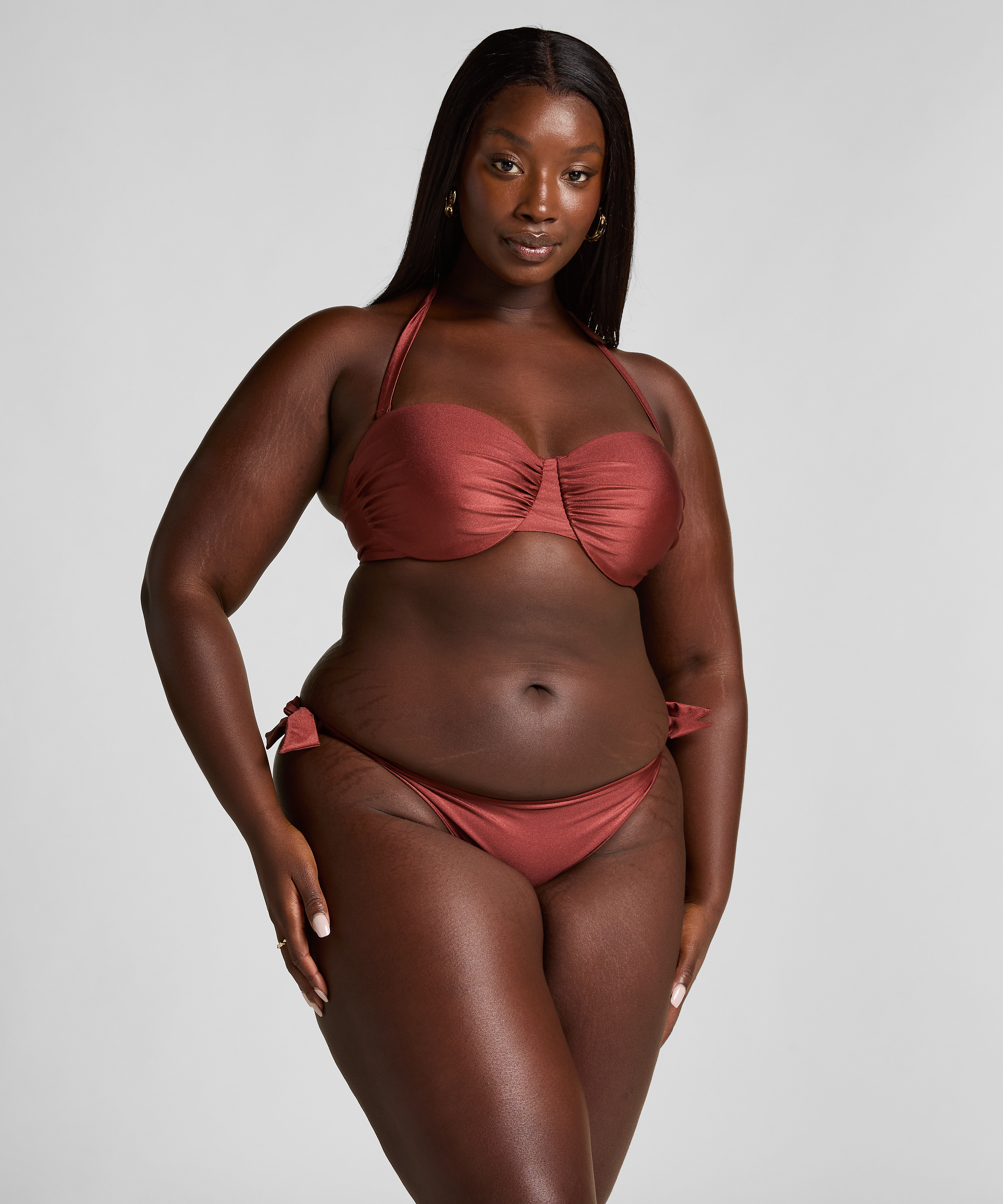 Dune Cheeky Bikinibottom, Red, main