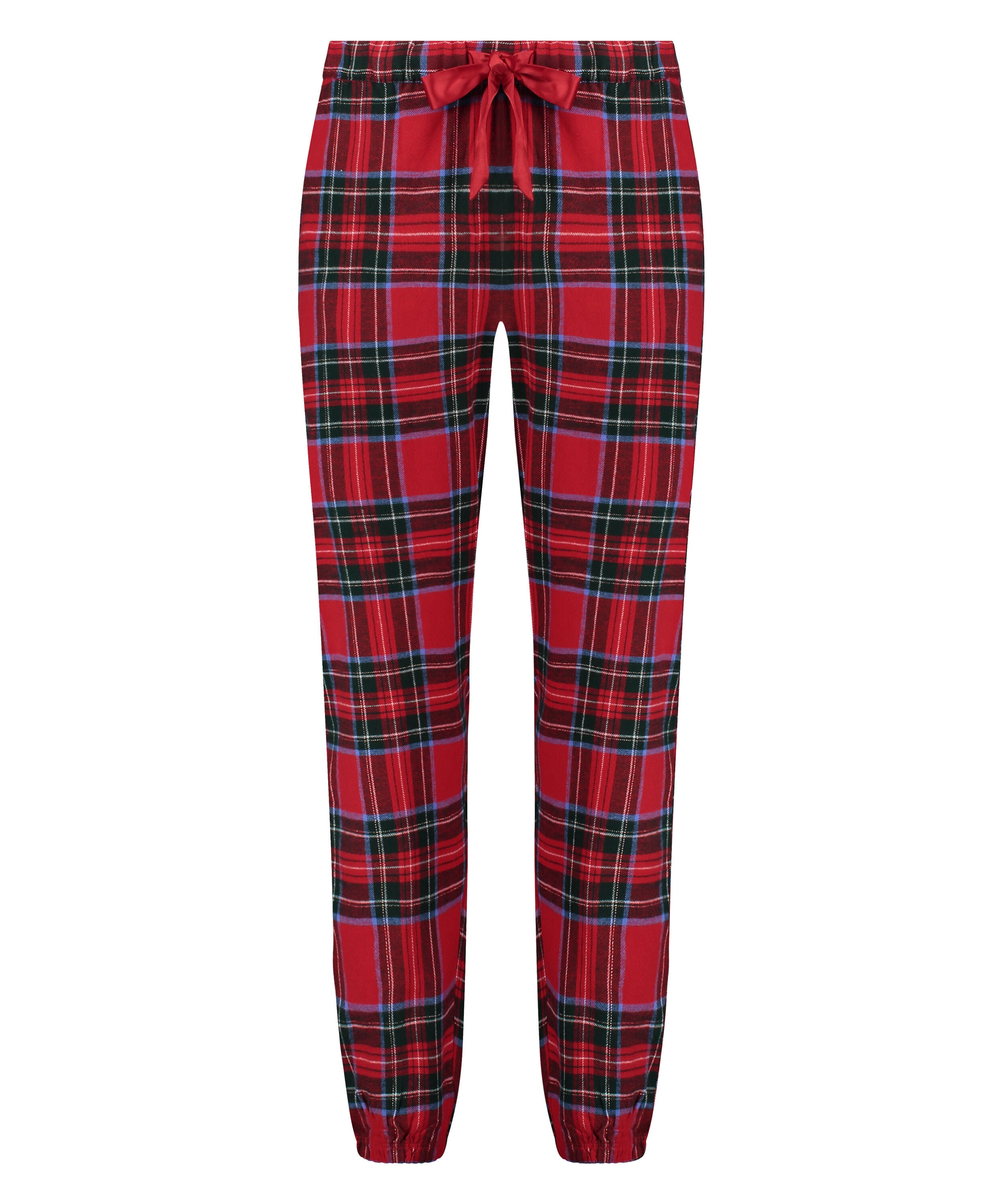 Flannel Pyjama Pants, Red