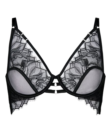 Non-Padded Underwired Bra Bea, Black