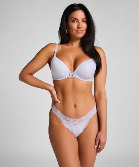 Madison Extra Low Thong, Purple