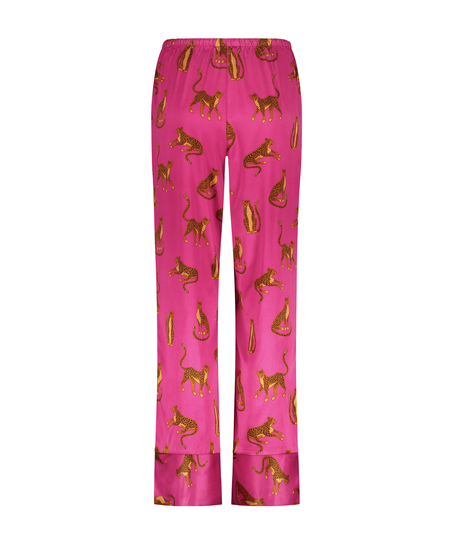 Satin Trousers, Pink