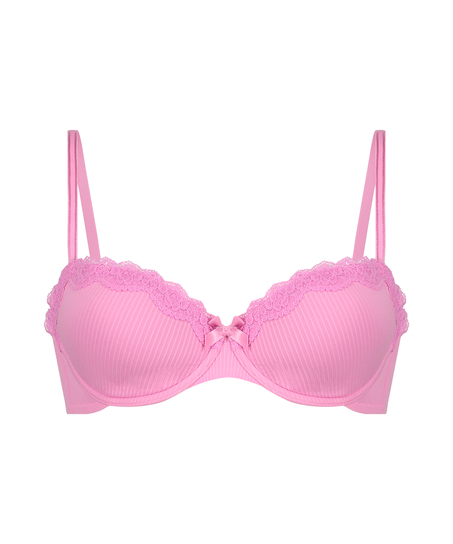 Lola Padded Underwired Bra, Blue