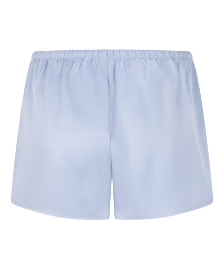 Ayla Satin Shorts, Blue