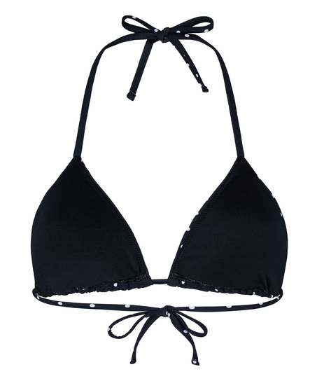 Triangle Bikini Top Bardolino, Black