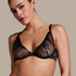Alice Non-Padded Underwired Bra, Black