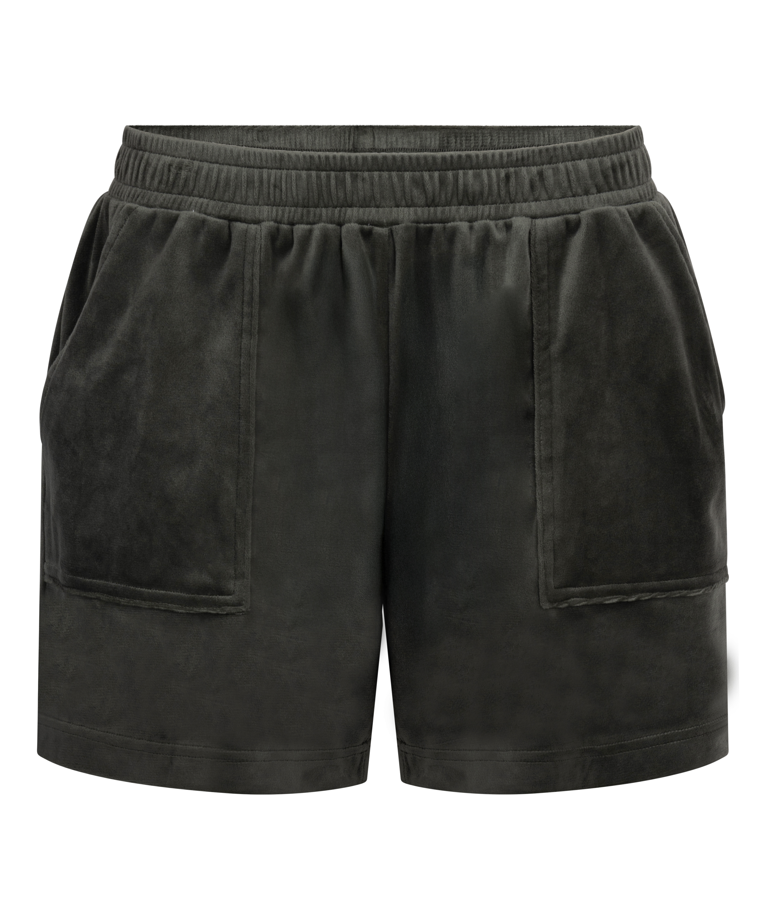Velvet Pocket shorts, Green, main