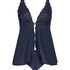 Mariah Satin Babydoll, Blue