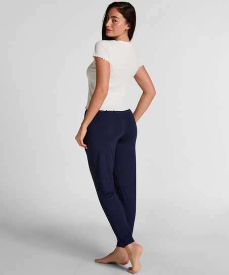 Jersey Pyjama Pants, Blue