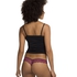 Lace Back Invisible Thong, Purple