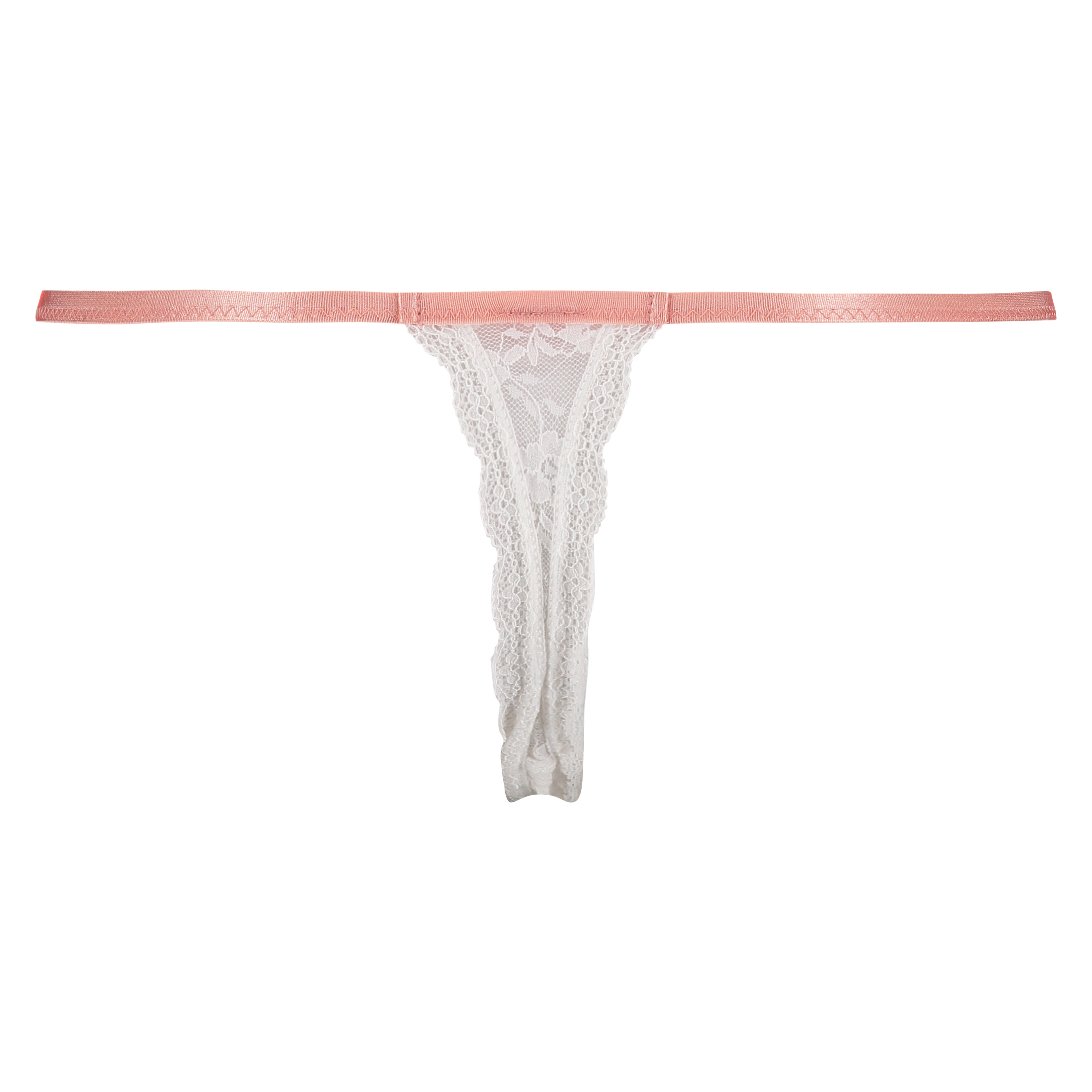 Thong lace, White, main