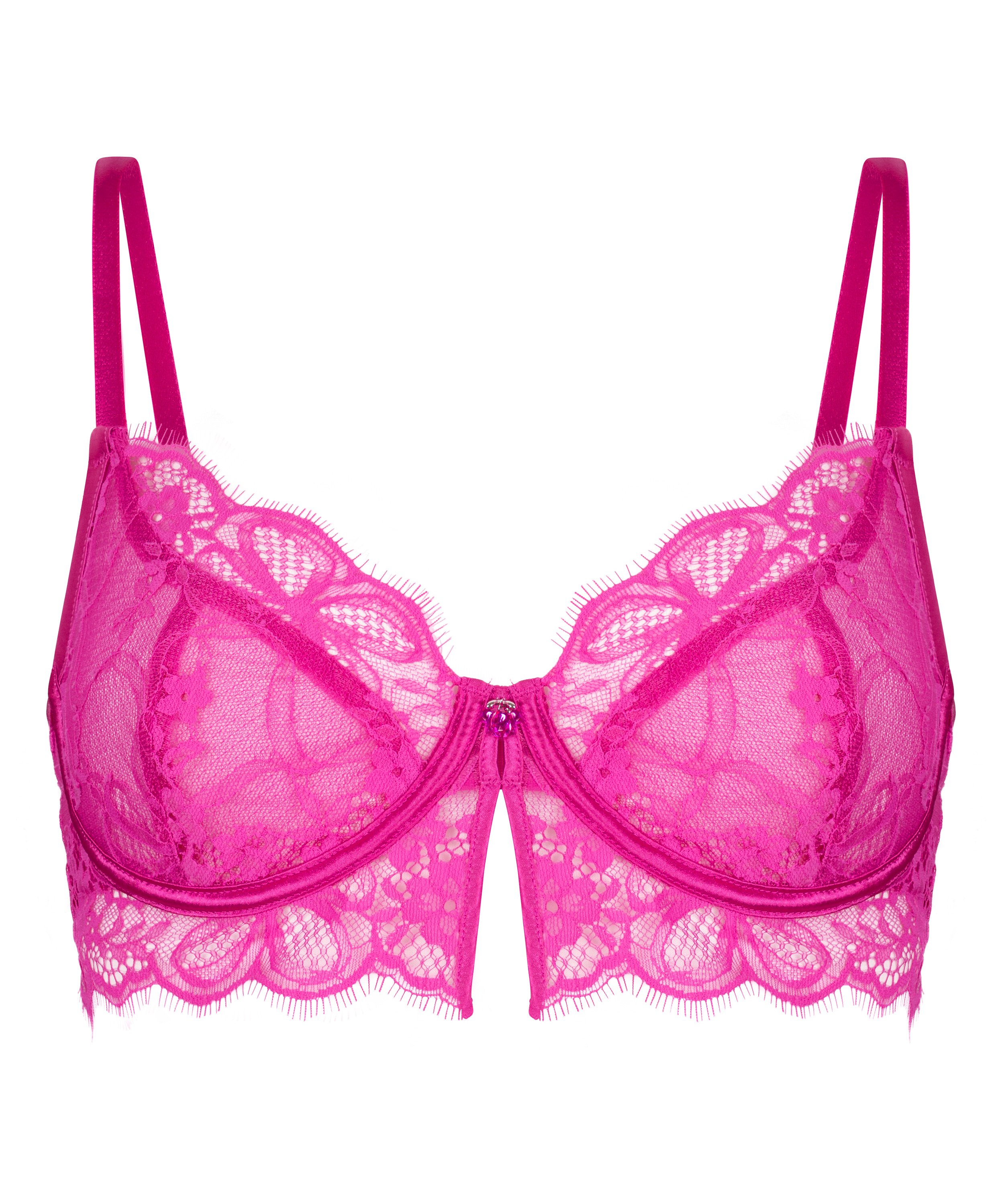 Prina Non-Padded Underwired Bra, Pink, main