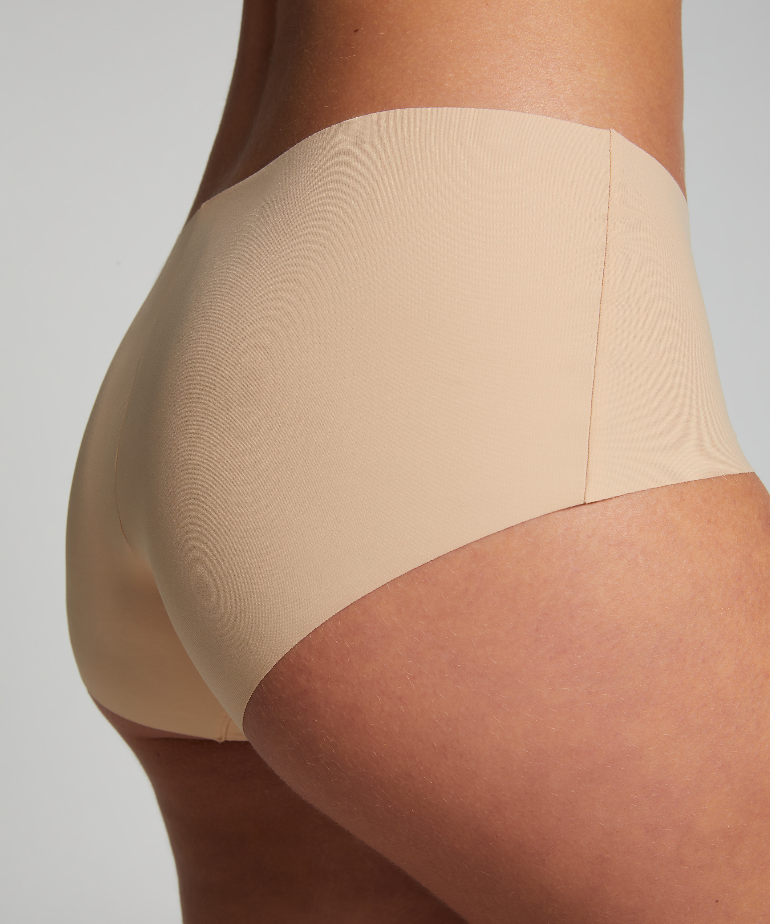 3-pack Invisible Shorts, Beige, main