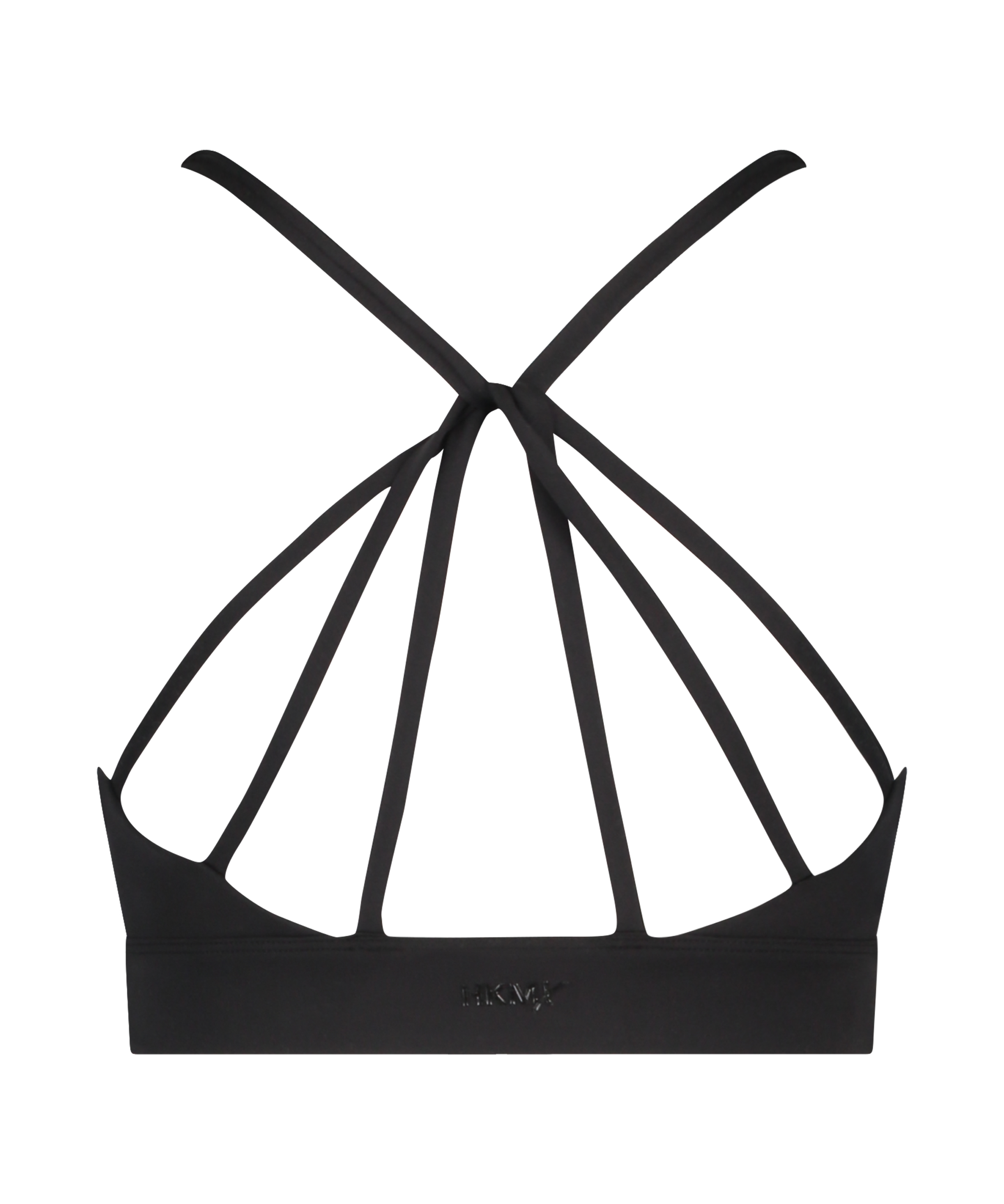 HKMX Sports Bra Level 1, Black, main