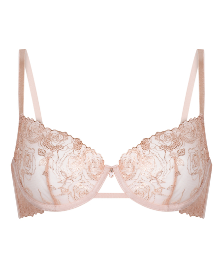 Hollie Non-Padded Underwired Bra, Pink