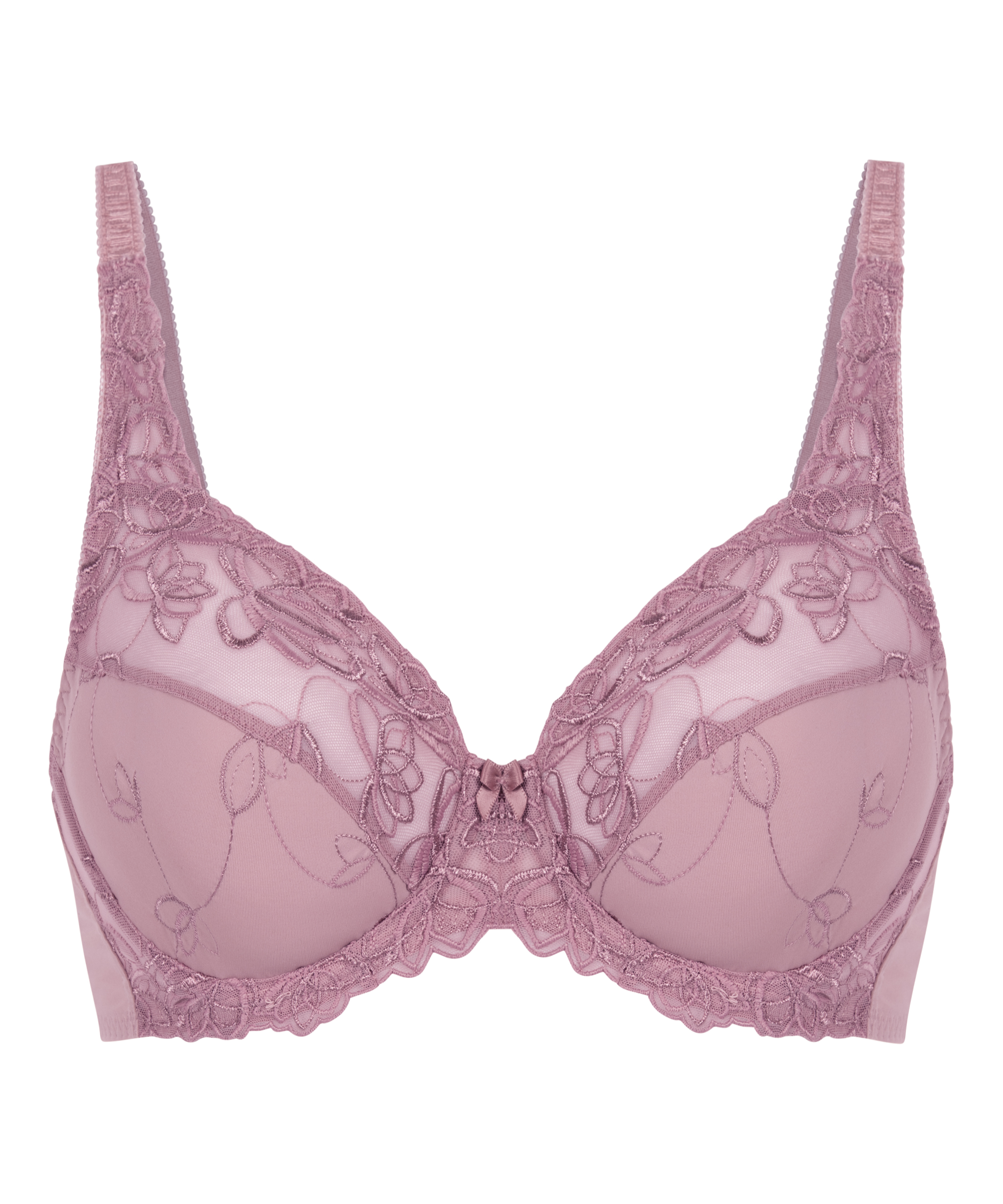 Diva Non-Padded Underwired Bra, Pink, main