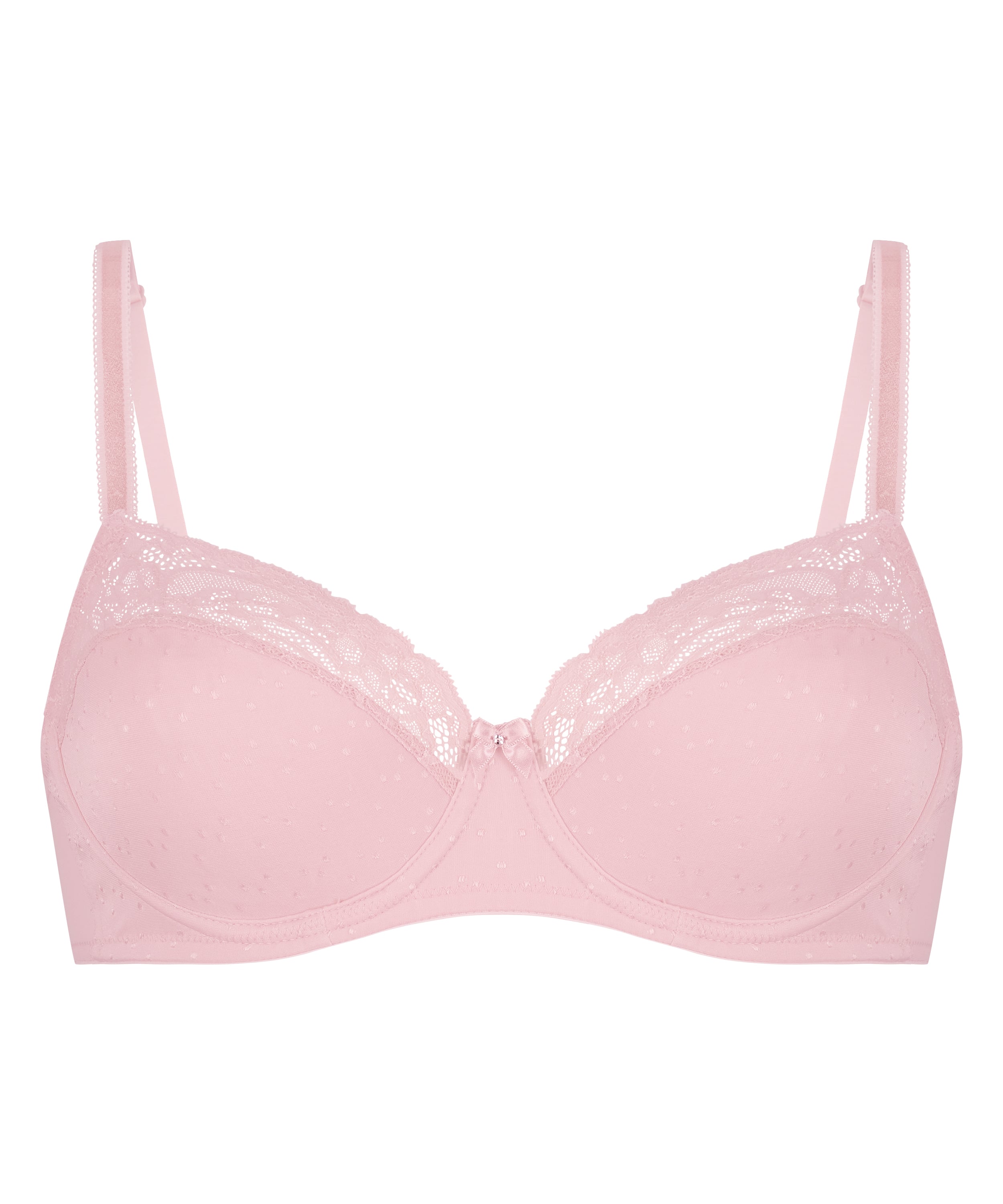 Sophie Non-Padded Underwired Bra, Pink, main