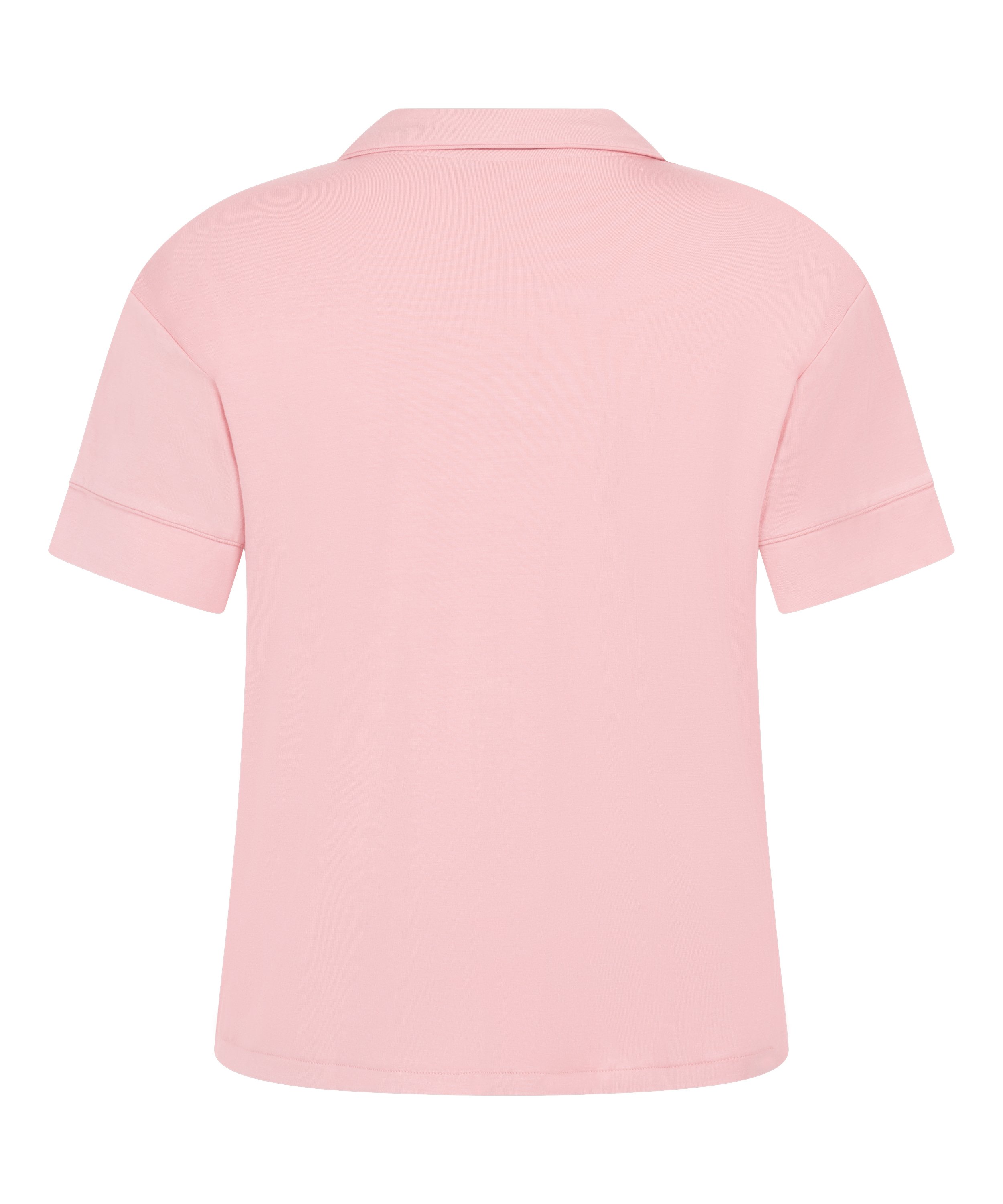 Essential Jersey Short-Sleeved Jacket, Pink, main