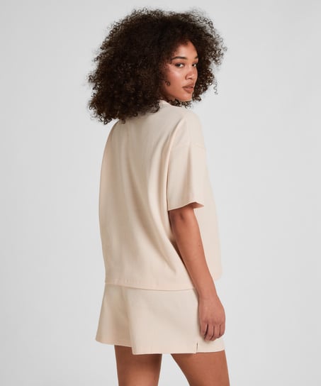 Pyjama Top Waffle, Pink