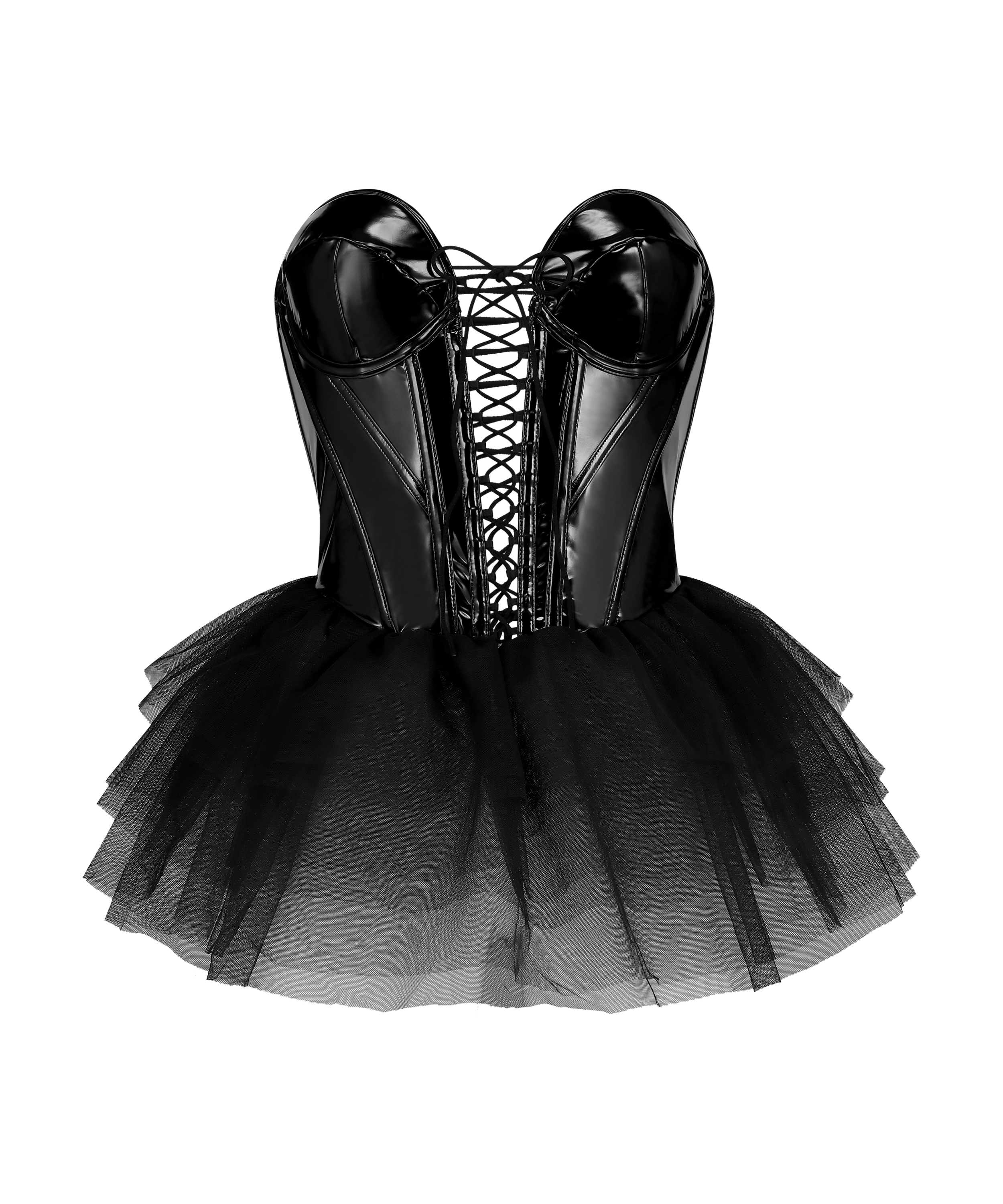 Private Tutu Corset, Black, main