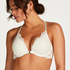 Daisy Padded Push-Up Underwired Bra, White