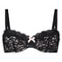 Jane Padded Underwired Bra, Black