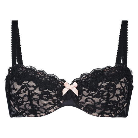 Jane Padded Underwired Bra, Black