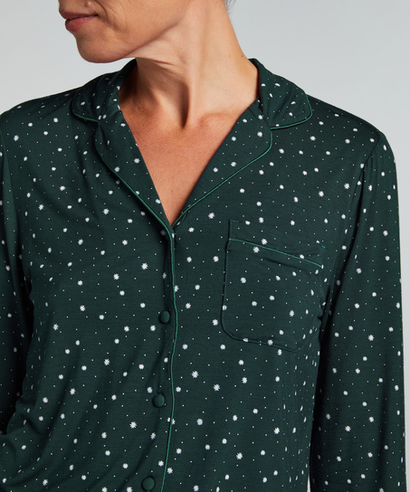 Essential Jersey Long-Sleeved Jacket, Green