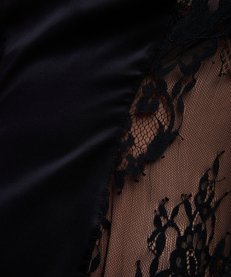 Jennifer Slip Dress, Black