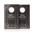 Rosy Gold Rabbit Vibrator, Black