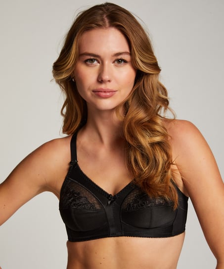 Sara Non-padded Non-underwired Bra, Black