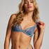 Molly Non-Padded Underwired Bra, Blue
