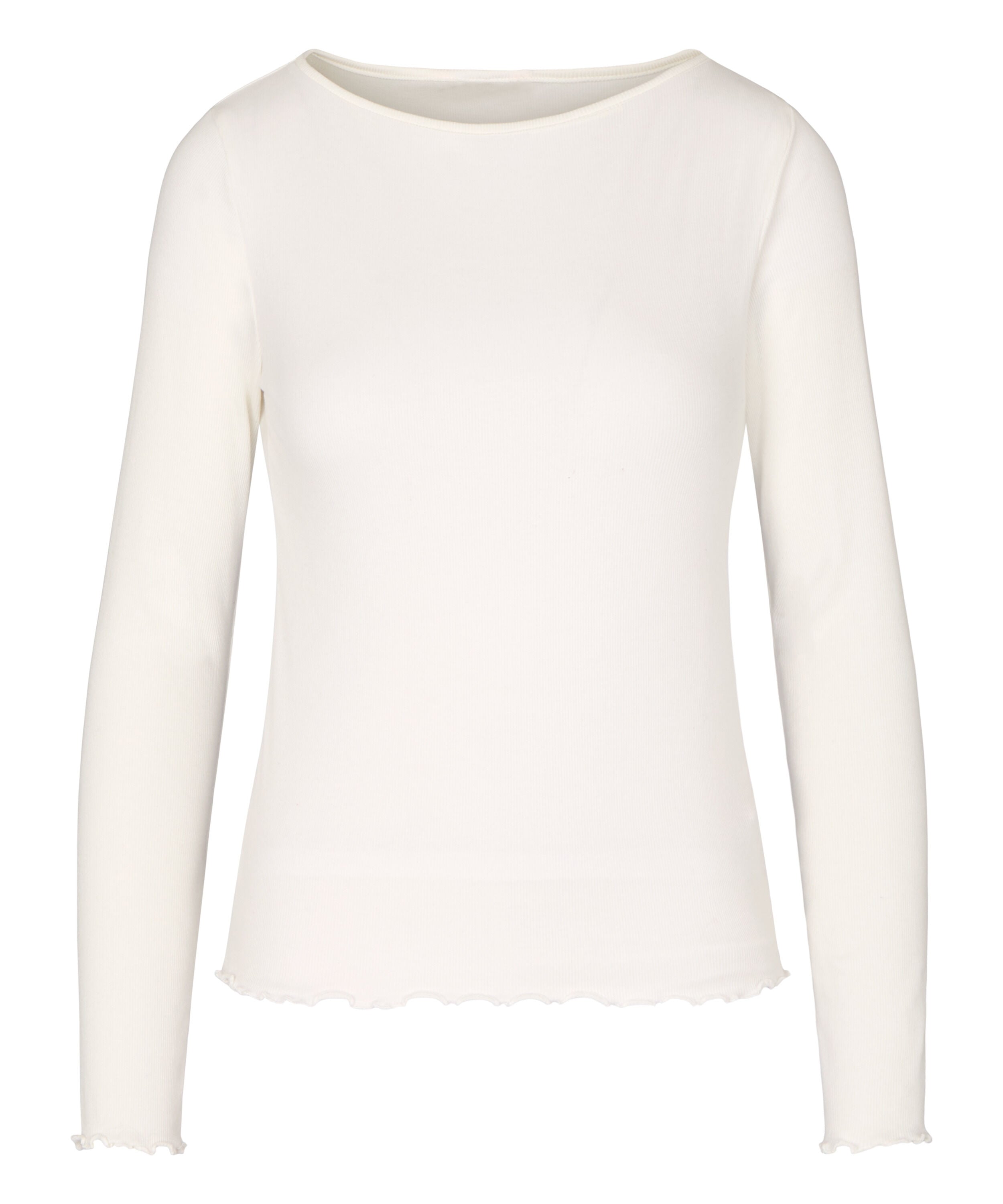 Boatneck Top, White