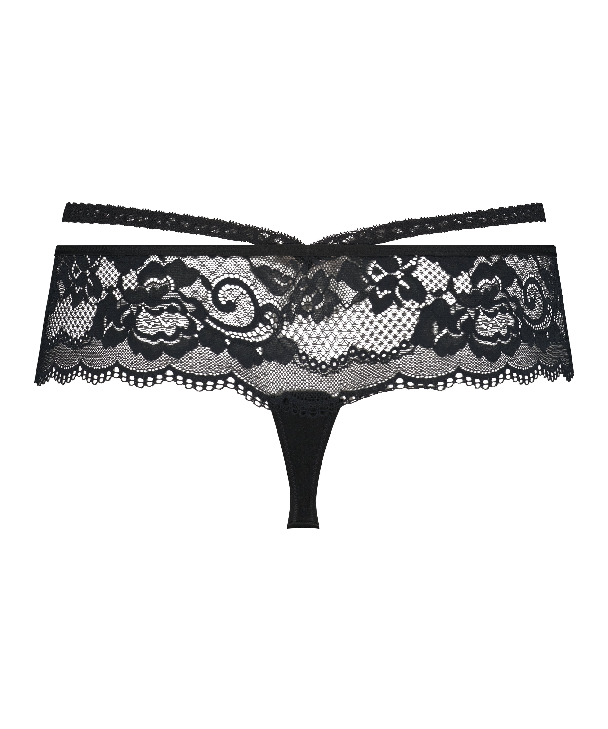 Quinn thong boxers, Black, main