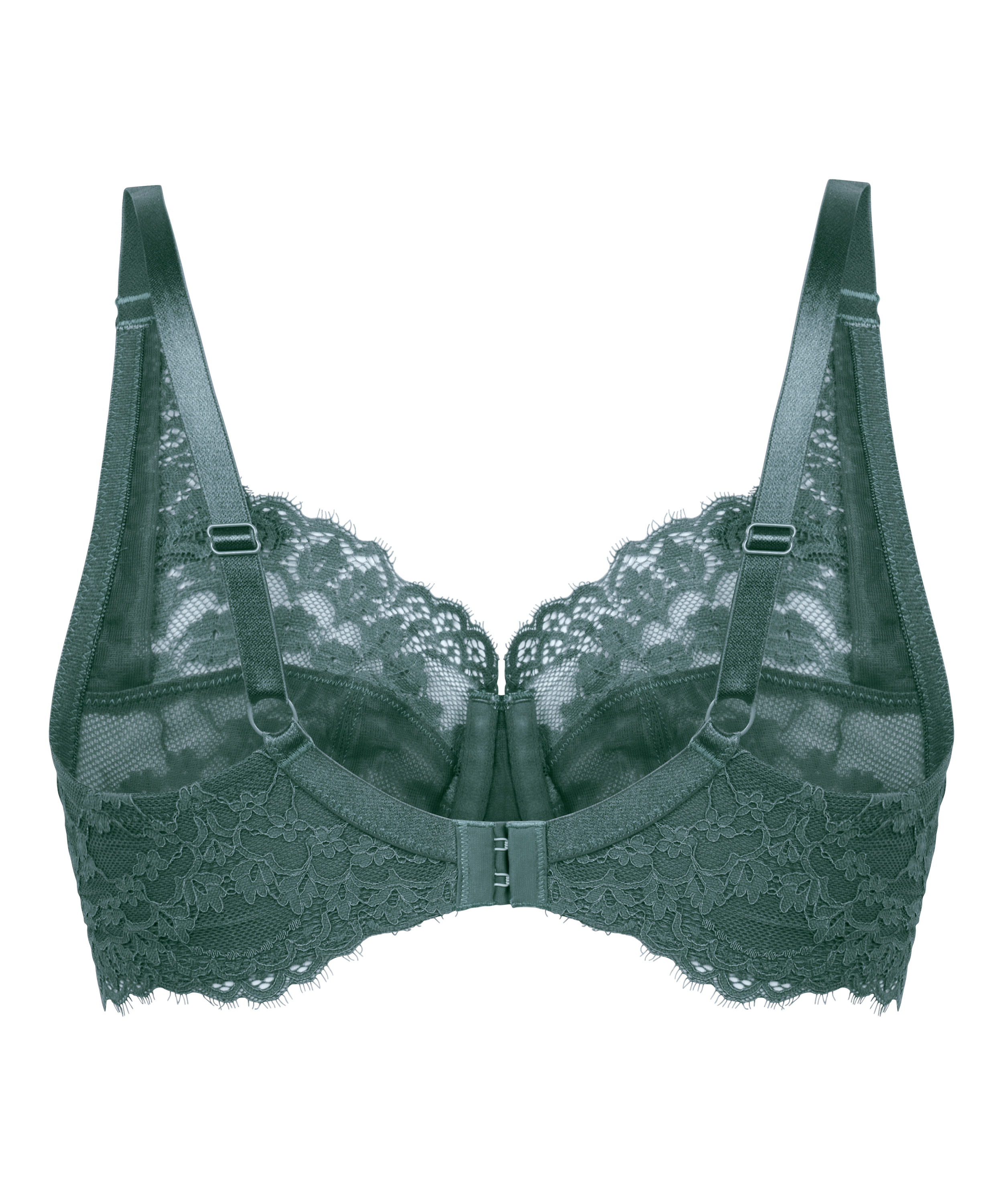Daisy Non-Padded Underwired Bra, Blue, main
