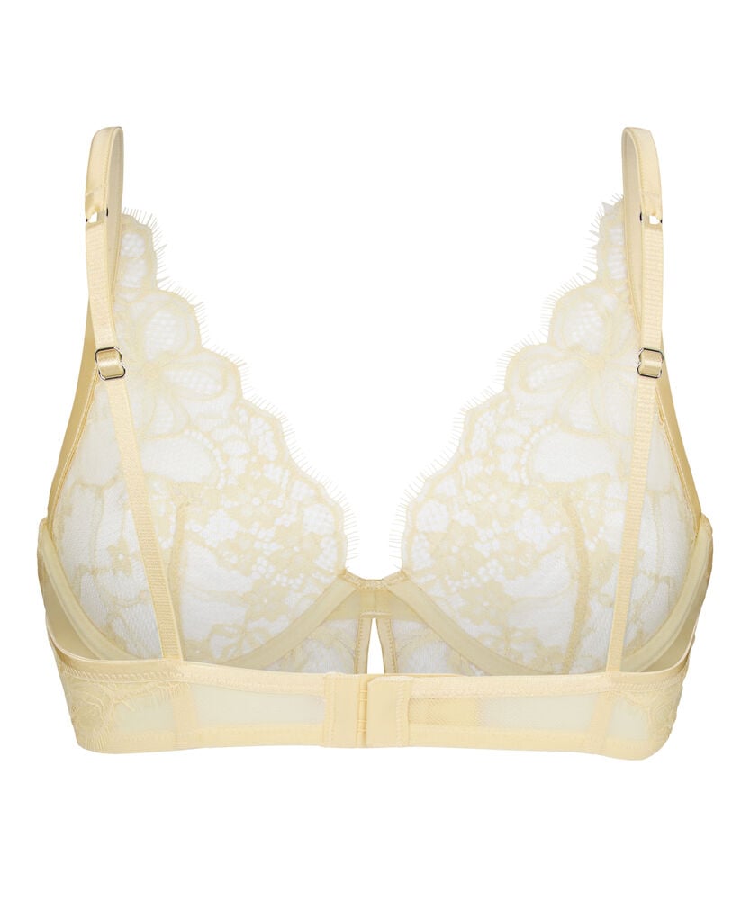 Non-Padded Underwired Bra Prina, Yellow, main
