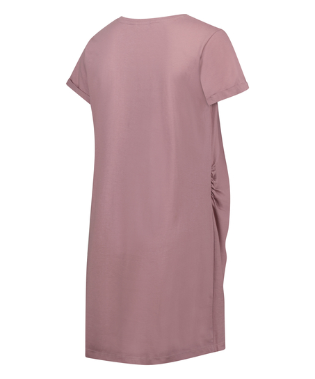 Short-Sleeved Maternity Nightshirt, Green