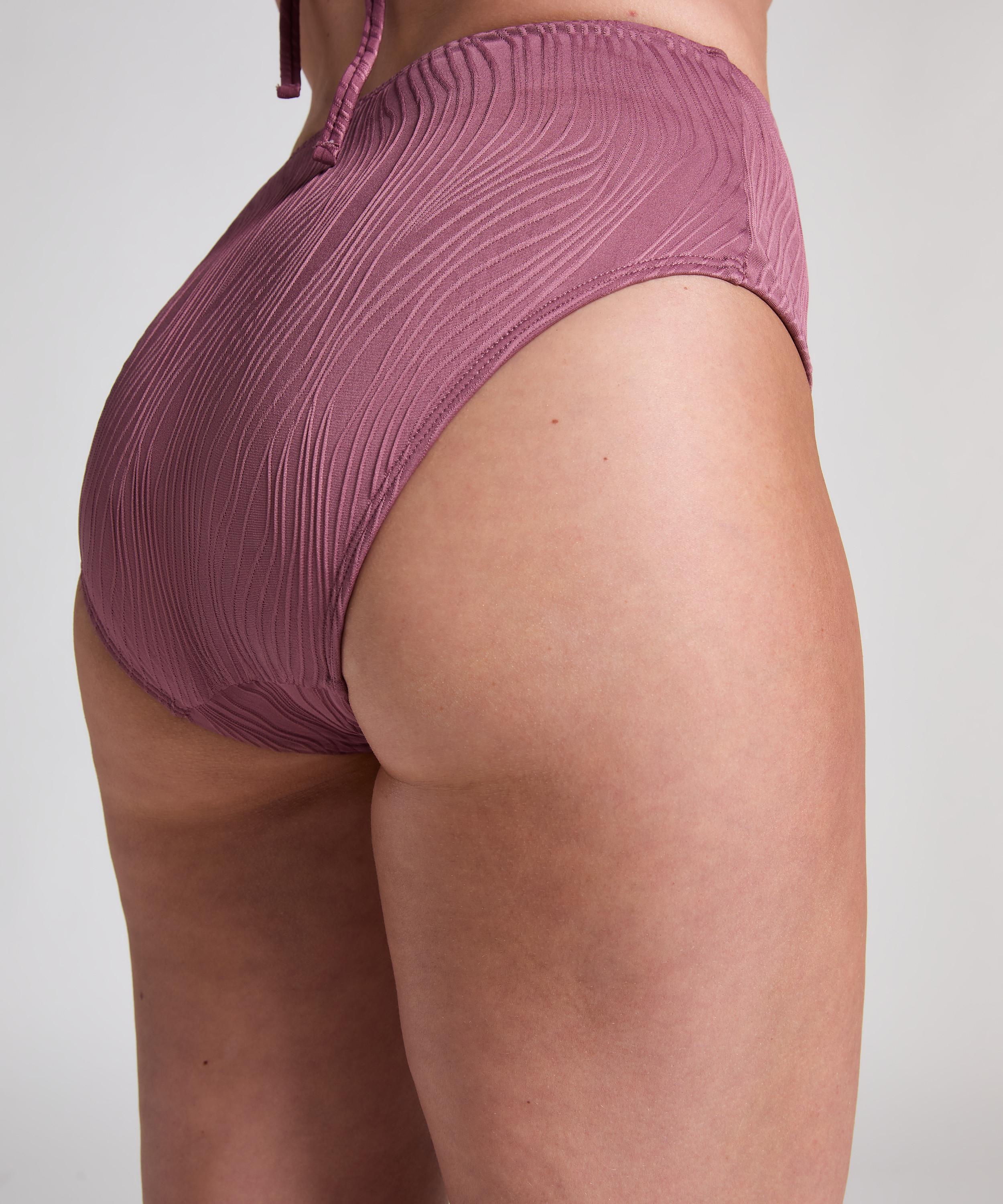 High Waist Rio Bikini Bottom, Purple, main