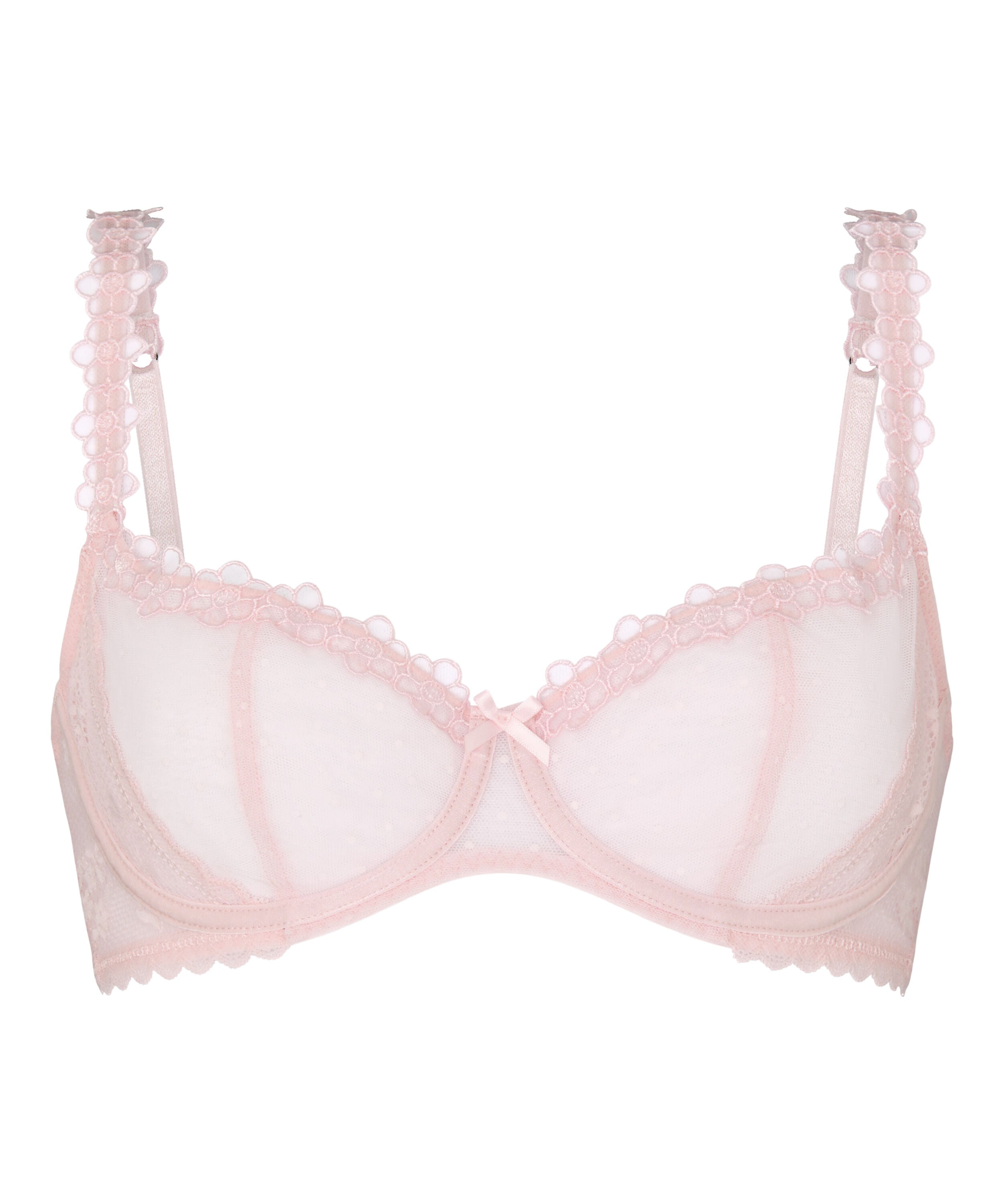 Non-Padded Underwired Bra Eleanora, Pink