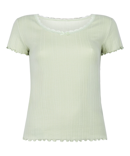 Pointelle Top Lace, Green