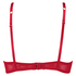 Padded underwired bra Roxy, Red