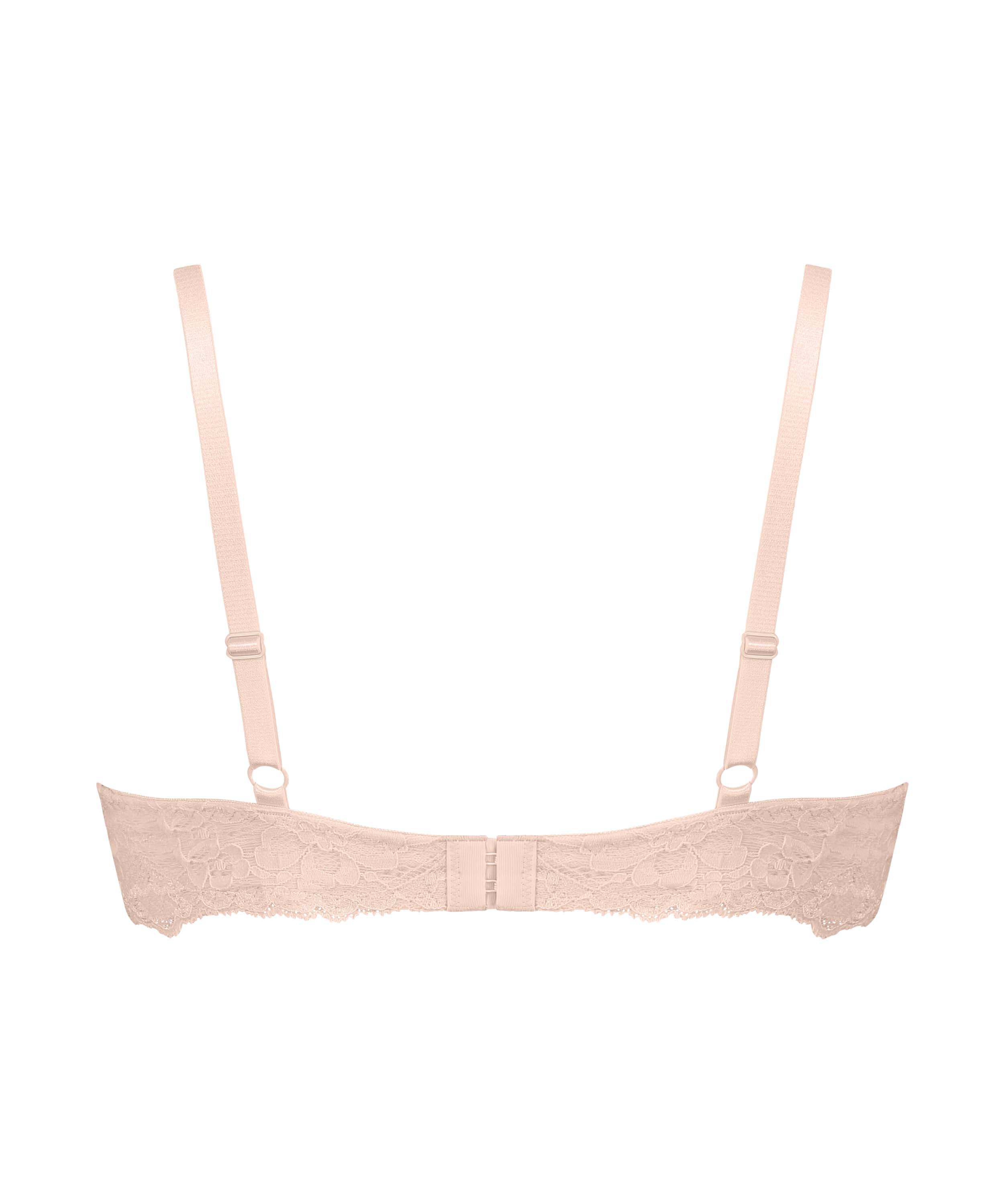 Marine Non-Padded Underwired Bra, Pink, main