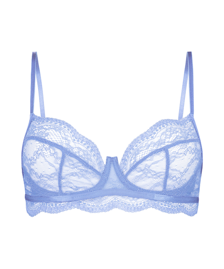 Isabelle Non-Padded Underwired Bra, Purple